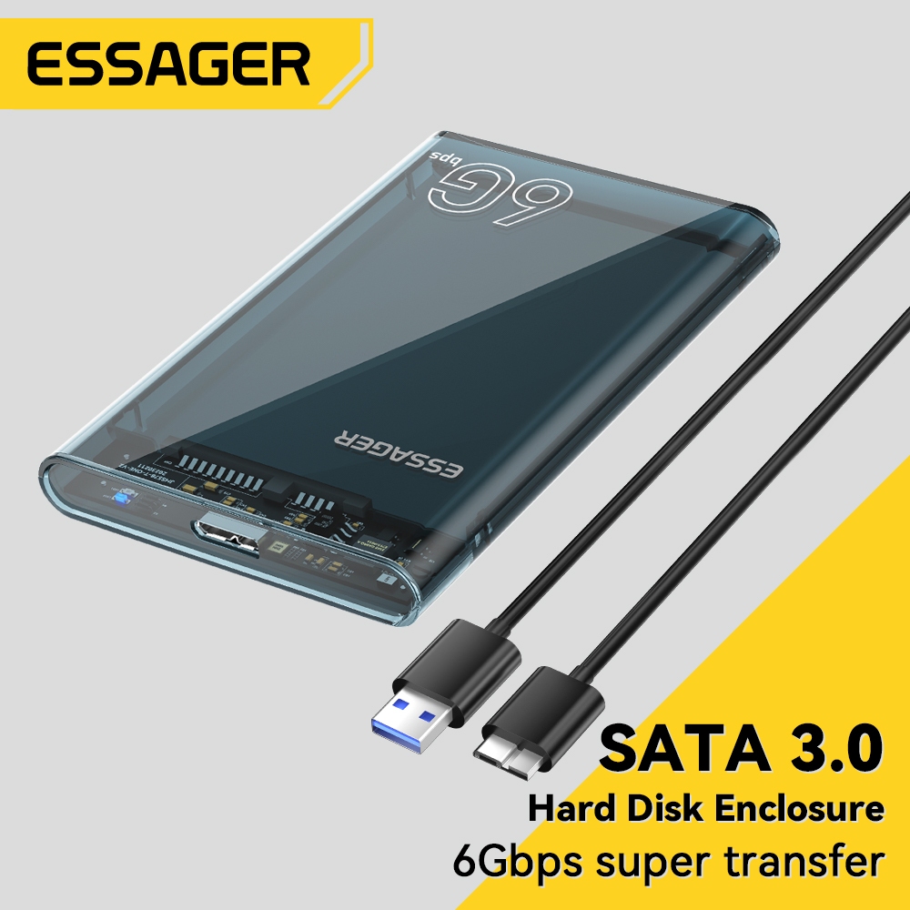 Essager Đầu Chuyển Đổi Ổ Cứng SATA Usb 3.0 micro B SATA 3.0 protocol 6Gbps